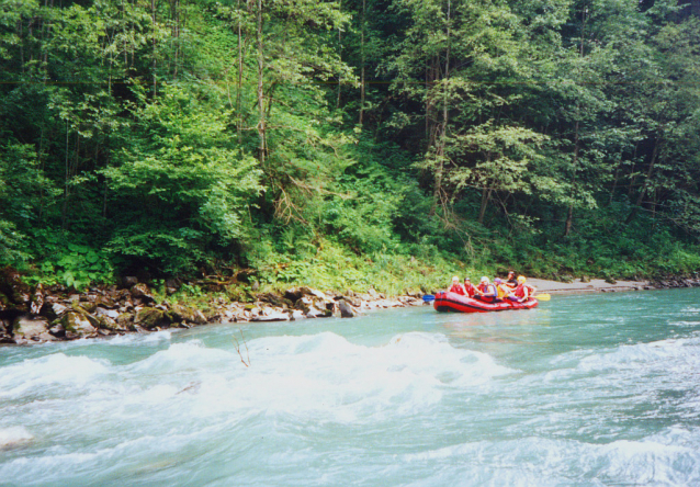 Salzach - trekkingová řeka