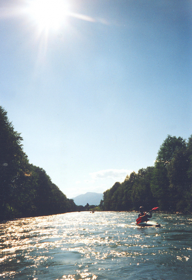 Salzach - trekkingová řeka