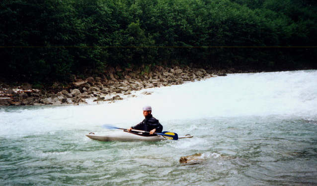 Salzach - trekkingová řeka