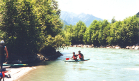 Salzach - trekkingová řeka