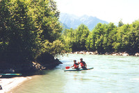 Salzach - trekkingová řeka Salzach - trekkingová řeka