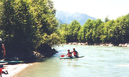 Salzach - trekkingová řeka Salzach - trekkingová řeka