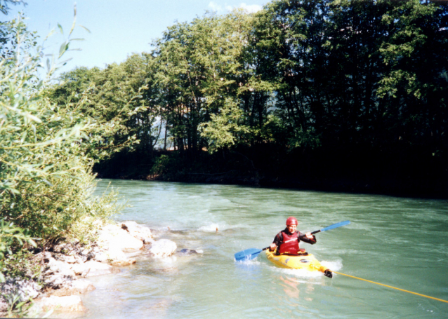 Salzach - trekkingová řeka