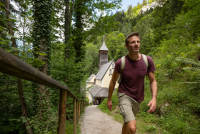 Po stezce pašeráků alpským kaňonem Klobensteinschlucht