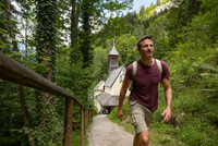 Po stezce pašeráků alpským kaňonem Klobensteinschlucht Po stezce pašeráků alpským kaňonem Klobensteinschlucht