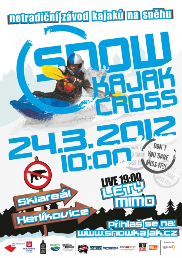 Snow Kajak Cross v Herlíkovicích 