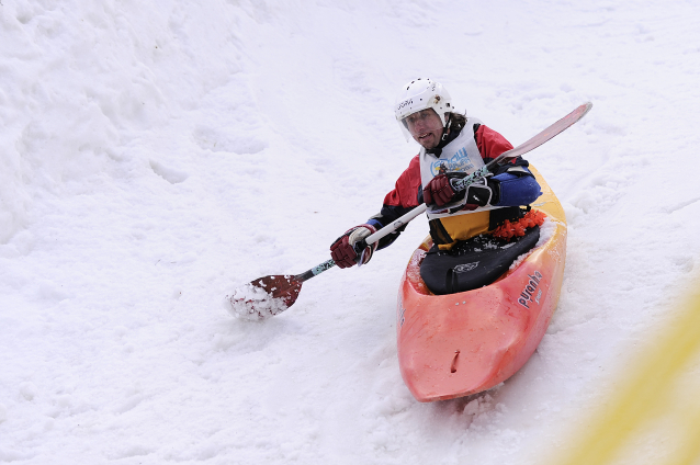 Snow Kajak Cross v Herlíkovicích 