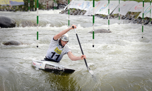 Čtvrtý kanoista Vítězslav Gebas Čtvrtý kanoista Vítězslav Gebas