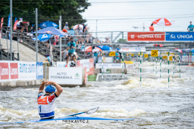 Jiří Prskavec, mistr světa a olympijský vítěz ve vodním slalomu