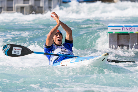 Jiří Prskavec, mistr světa a olympijský vítěz ve vodním slalomu