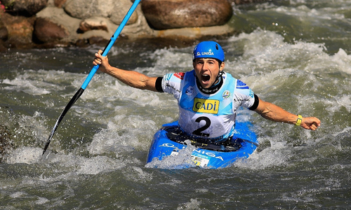 Jiří Prskavec, mistr světa ve slalomu na divoké vodě