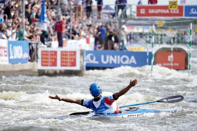 Mistr světa Jiří Prskavec obhájil vítězství v anketě Kanoista roku 2015