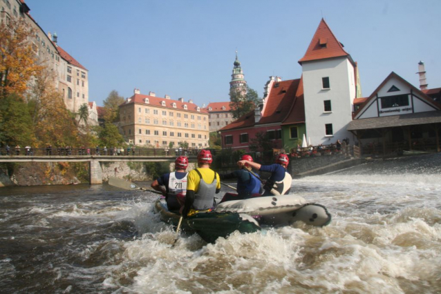 Festivalová zóna 32. ročníku Festivalu Krumlov