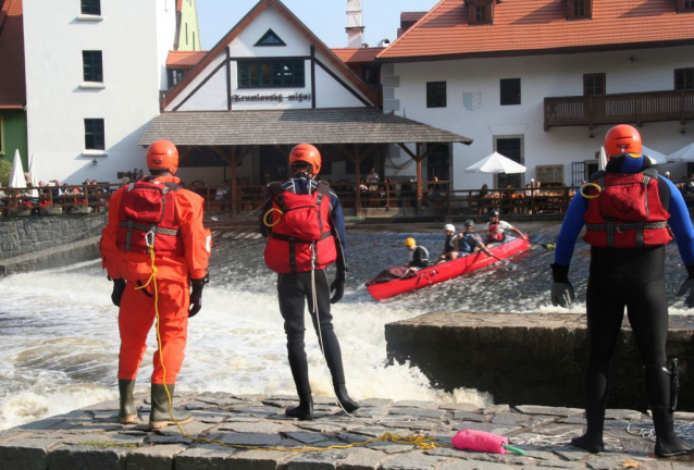 Festivalová zóna 32. ročníku Festivalu Krumlov