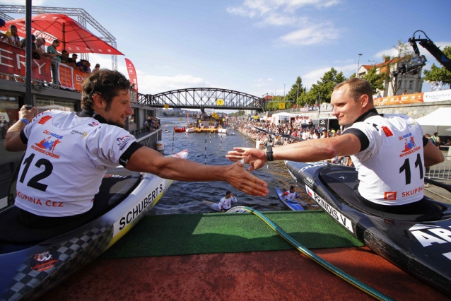 Riverside Cross: spojení vodního slalomu a biatlonu baví