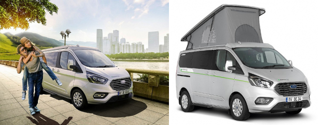 A pure-electric motorhome concept and a caravan that drives itself