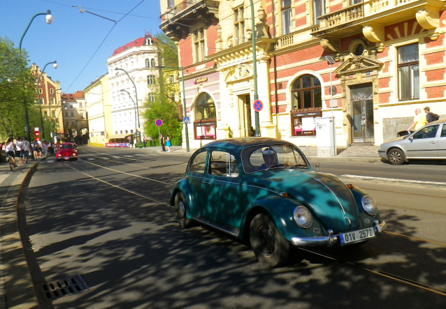 VW Beetles at Prague
