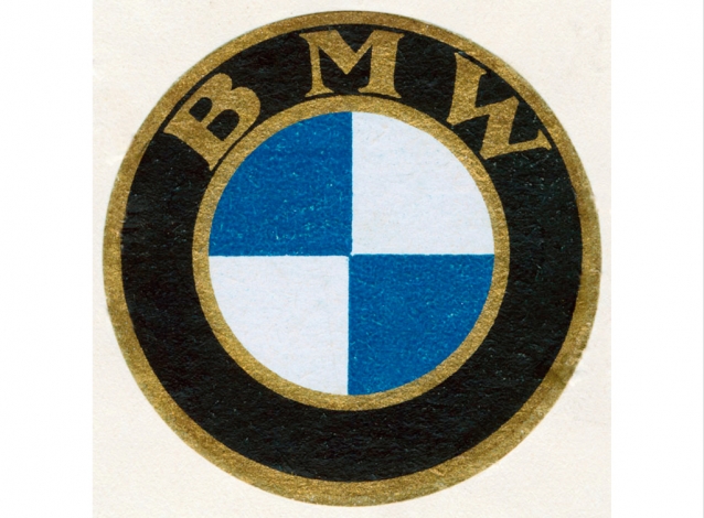 BMW logo se nemění od roku 1917