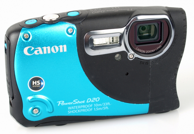 TEST: Canon PowerShot D20