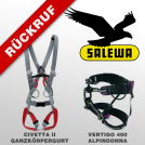 Salewa stahuje z trhu ferátový a horolezecký úvazek