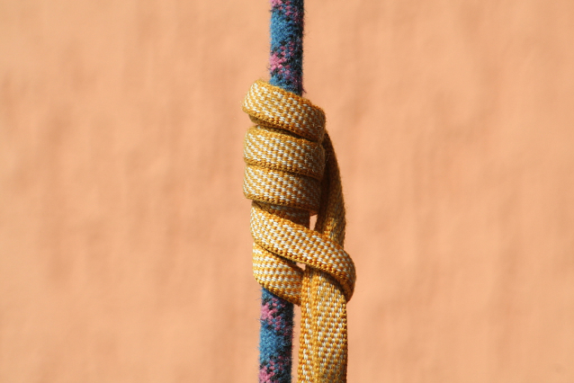Prusik: stačí uzel, smyčka a lano