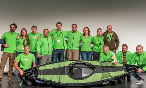 Kajak Gumotex Rush byl oceněn na veletrhu Paddle Expo v Norimberku Kajak Gumotex Rush byl oceněn na veletrhu Paddle Expo v Norimberku