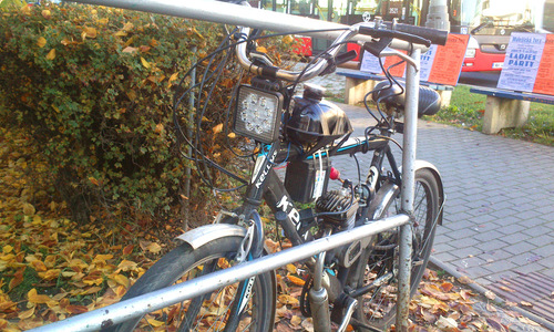 Vytuněné motokolo z Malešic Vytuněné motokolo z Malešic