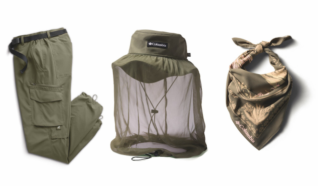 V přírodě bez obav před hmyzem v oblečení Columbia s technologií Insect Shield