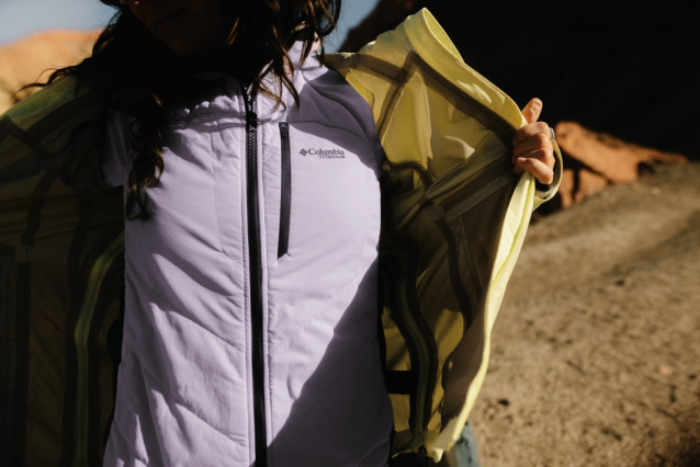 Columbia Titanium Hike - podzimní oblečení do chladu, větru a deště