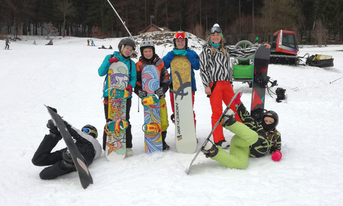 TEST Dětské snowboardy Beany Party a Beany Pasta TEST Dětské snowboardy Beany Party a Beany Pasta