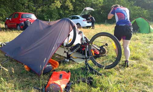 Cyklistický výlet na Bořeň a jízda do Prahy