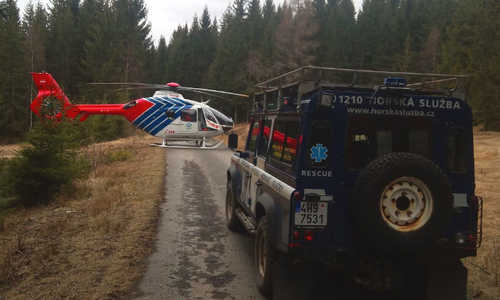 Turista zkolaboval na Mravencovce v Jeseníkách Turista zkolaboval na Mravencovce v Jeseníkách