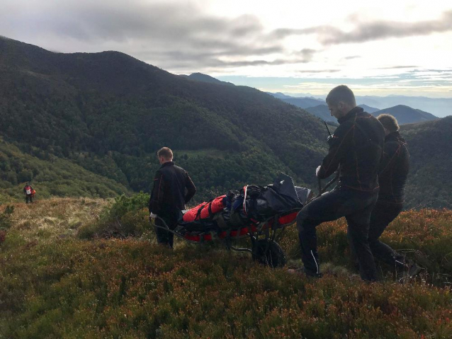 Český turista zkolaboval na Malé Fatře