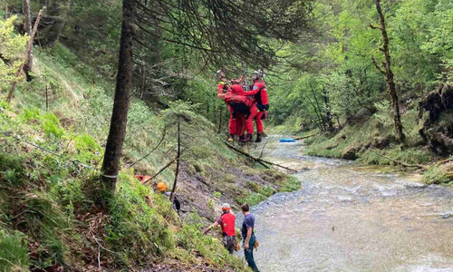 Na řece Gimbach se utopil český kajakář Na řece Gimbach se utopil český kajakář