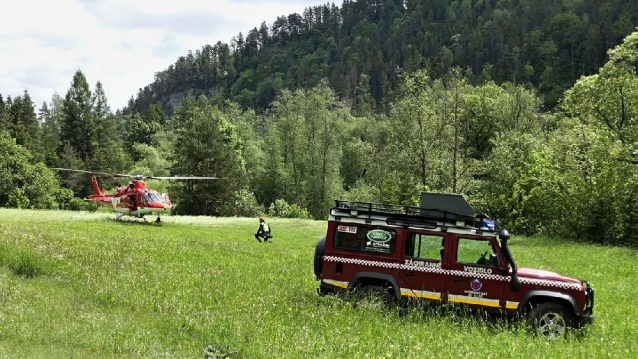 Maďarský turista zkolaboval ve Slovenském ráji