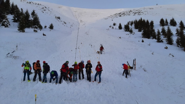 Lavina na Križné ve Velké Fatře zabila dva skialpinisty