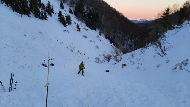 Lavina na Križné ve Velké Fatře zabila dva skialpinisty