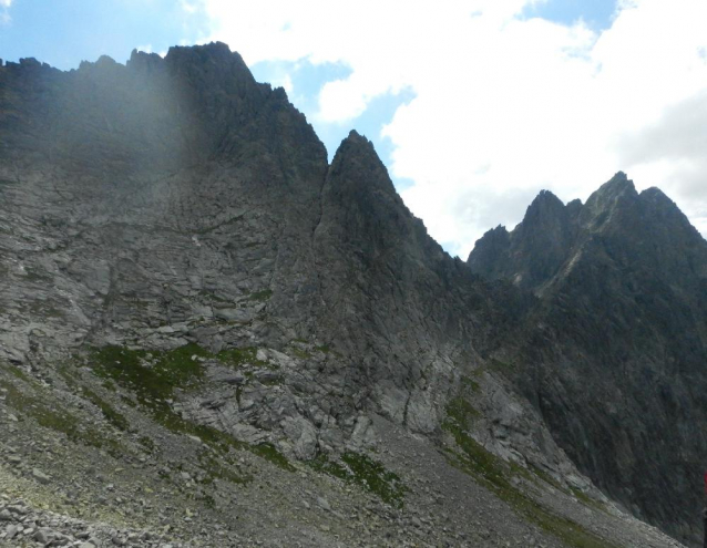 Ostrý štít (2360 m) Vysoké Tatry