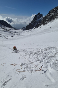 Zpod Ledového štítu se zřítil polský turista