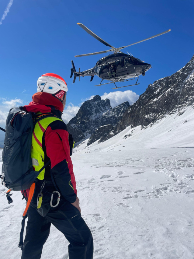 Zpod Ledového štítu se zřítil polský turista