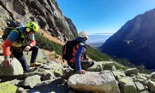Tragický pád z Prostredného hrotu Tragický pád z Prostredného hrotu