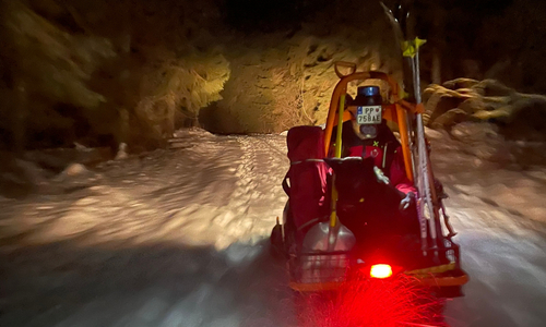 Polák spadl z Kondratové kopy do Tiché doliny. Lavinu přežil Polák spadl z Kondratové kopy do Tiché doliny. Lavinu přežil