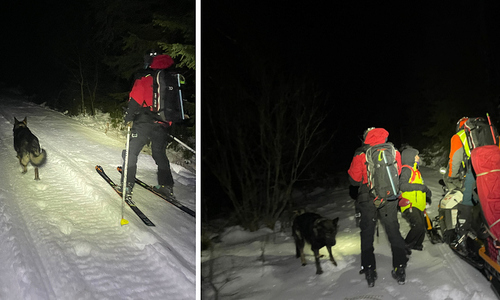 Polák spadl z Kondratové kopy do Tiché doliny. Lavinu přežil Polák spadl z Kondratové kopy do Tiché doliny. Lavinu přežil