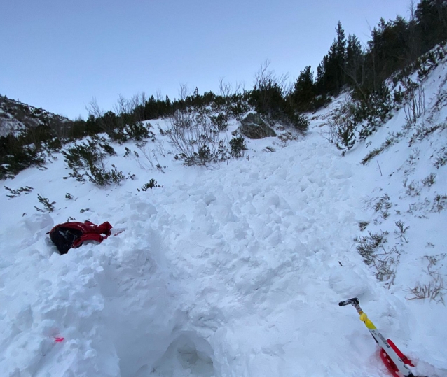 V Kamenistej dolině zahynul skialpinista pod lavinou