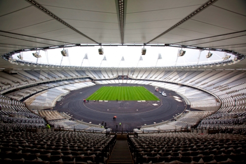 Olympijský Londýn - fotbalový stadion.