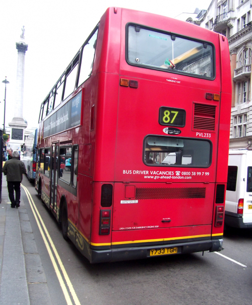 Londýnský double-decker.