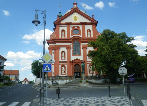 Stará Boleslav, kostel Nanebevzetí Panny Marie.
