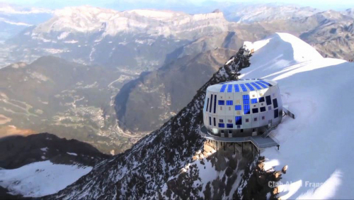 Refuge du Gouter. Mont Blanc.