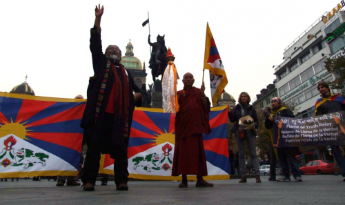 Tibet. Flame of Truth. Praha. Plamen pravdy.