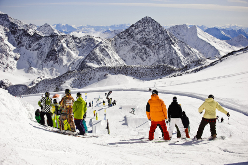 Snowpark Moreboards Stubai.